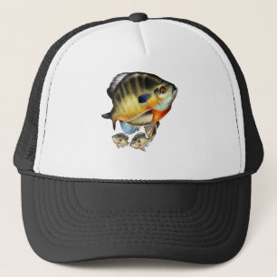 Boné Pintura realista de um Bluegill
