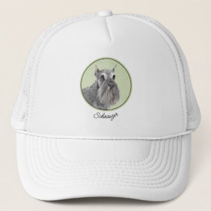 Boné Pintura Schnauzer (Giant, Standard) - Arte Canina