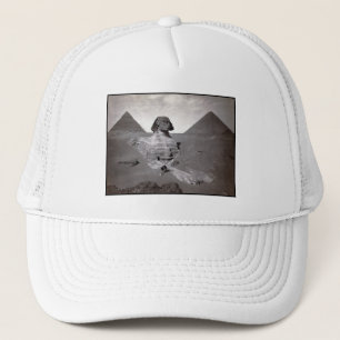 Boné Pirâmides de Sphinx e Giza do excelente Necropolis