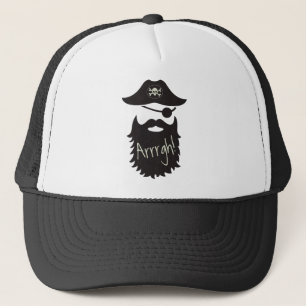 Boné Pirata engraçado com Eyepatch Arrrgh!