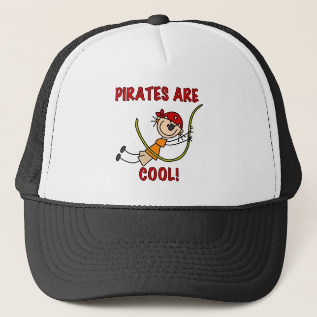 Boné Piratas São Legais (Frente)
