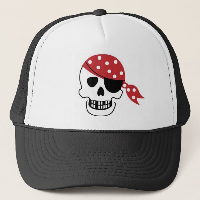 Boné Pirates Skull Hat (Frente)