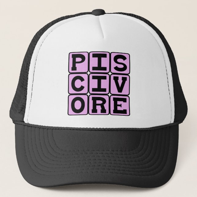 Boné Piscivore, Peixe (Frente)