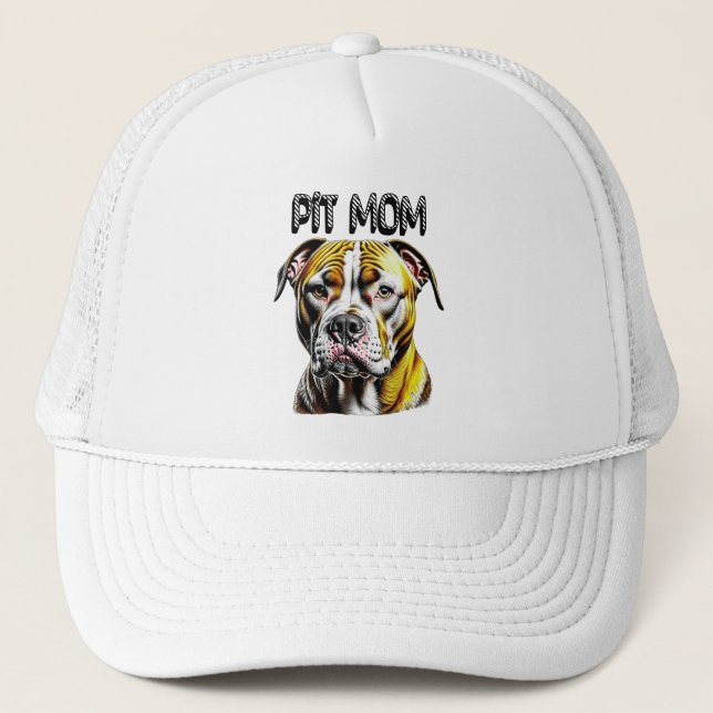 Boné Pit Bull Mãe | Pão-Cão (Frente)