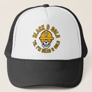 Boné Pittsburgh Futebol Fan Black E Dourada Cull Canva