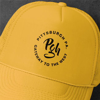 Boné Pittsburgh Steel City Burgh Vintage Trucker Hat