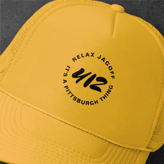 Boné Pittsburgh Thing Burgh City Vintage Trucker Hat