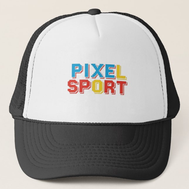 Boné Pixel Sport Trucker Hat (Frente)
