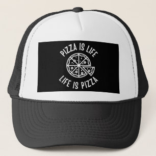 Boné Pizza É Vida É Pizza Engraçado