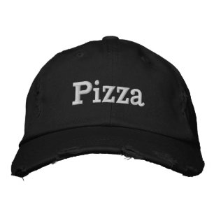 Boné Pizza que bordou