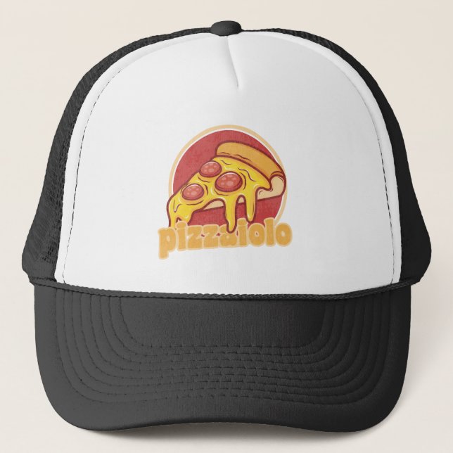 Boné pizzaiolo presente engraçado para fazedores de piz (Frente)