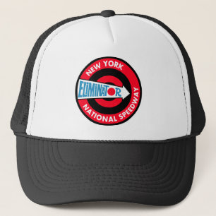 Boné placa vintage da New York National Speedway