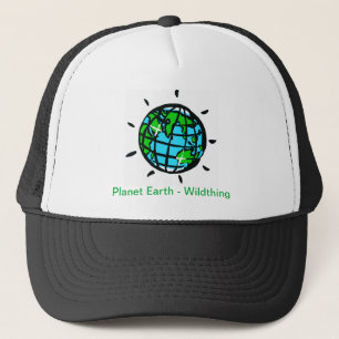 Boné Planeta TERRA - Natureza selvagem - Conservação -