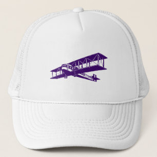 Boné Plano Vintage - Roxo Profundo