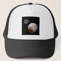 Plutão & Lua Charon por Novos Horizons NASA