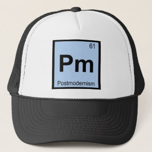 Boné Pm - Tabela Periódica da Química Pós-Modernismo