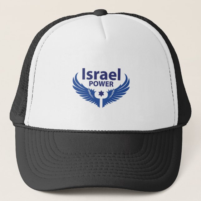 Boné Poder de Israel com asas de Bluew (Frente)