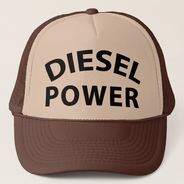 Boné Poder diesel (Frente)