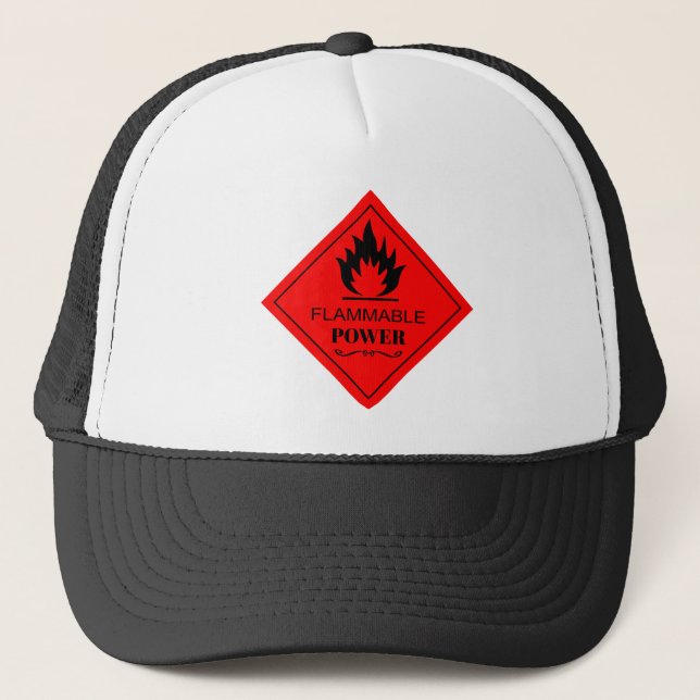 BONÉ PODER INFLAMÁVEL (Frente)