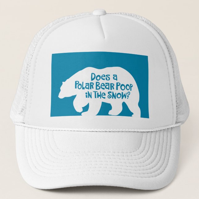 Boné Polar Bear Poop (Frente)