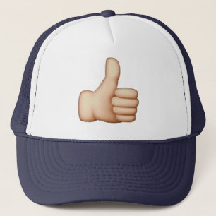 Boné Polegares acima - Emoji