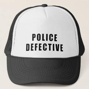 Boné Polícia defeituosa - Oops