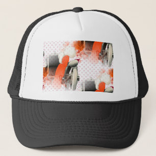 Boné polkadots flapper