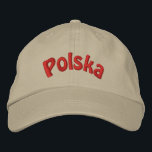 Boné Polonês De Beisebol Bordado<br><div class="desc">Polonês Polska bordou boné ajustável de baseball. Perfeito para qualquer reunião polonesa. ideia de presente de excelente. Se tiver perguntas ou pedidos, contacte-me. Por favor, visite os tesouros dos olhos sorridentes para mais cartões e presentes poloneses.</div>