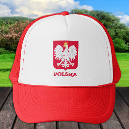 Boné Polônia e Bandeira Polonesa, Eagle Herb Polski Tru