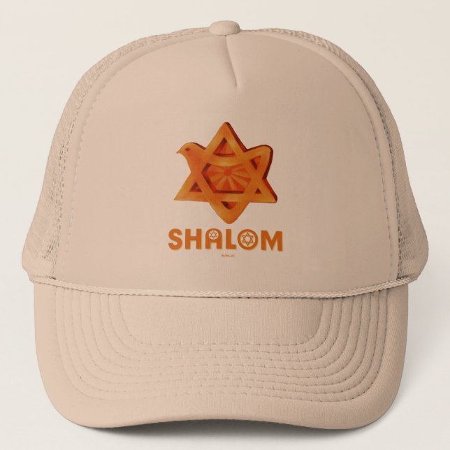 BONÉ POMBA JUDAICA DO CHAPÉU SHALOM (Frente)