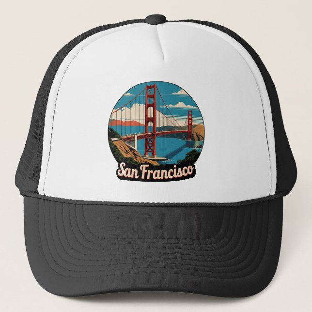 Boné Ponte Golden Gate São Francisco (Frente)