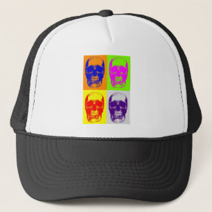 Boné Pop Art Skull
