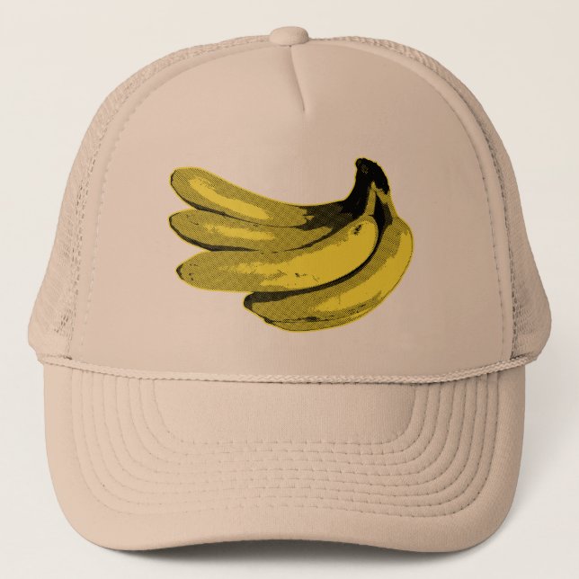 Boné Pop Art Yellow Banana Graphic (Frente)