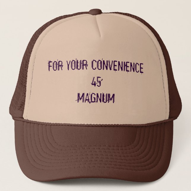 Boné Por Sua Conveniência, Magnum Trucker Hat (Frente)