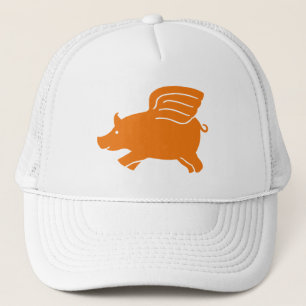 Boné Porco do vôo - laranja