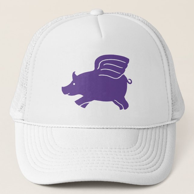 Boné Porco Voador - Roxo (Frente)