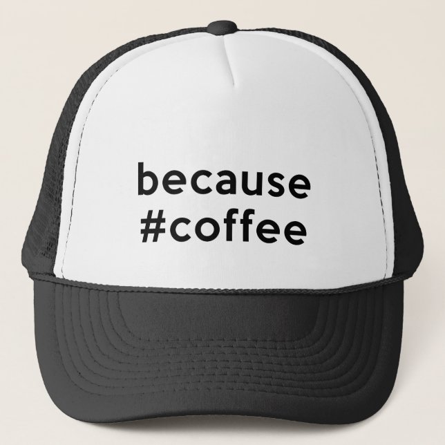 Boné Porque Café (Frente)