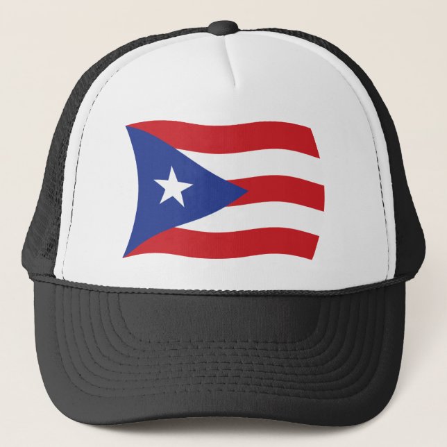 Boné Porto Rico Flag Hat (Frente)