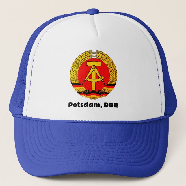 Boné Potsdam, Deutsche Demokratische Republik DDR GDR (Frente)
