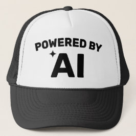 Boné Powered by AI™ Trucker Hat (Customize It!)