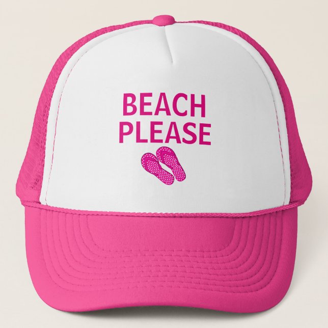 Boné Praia, por favor (Frente)