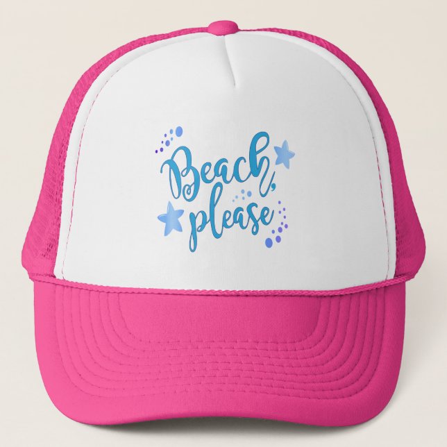 Boné Praia, por favor (Frente)