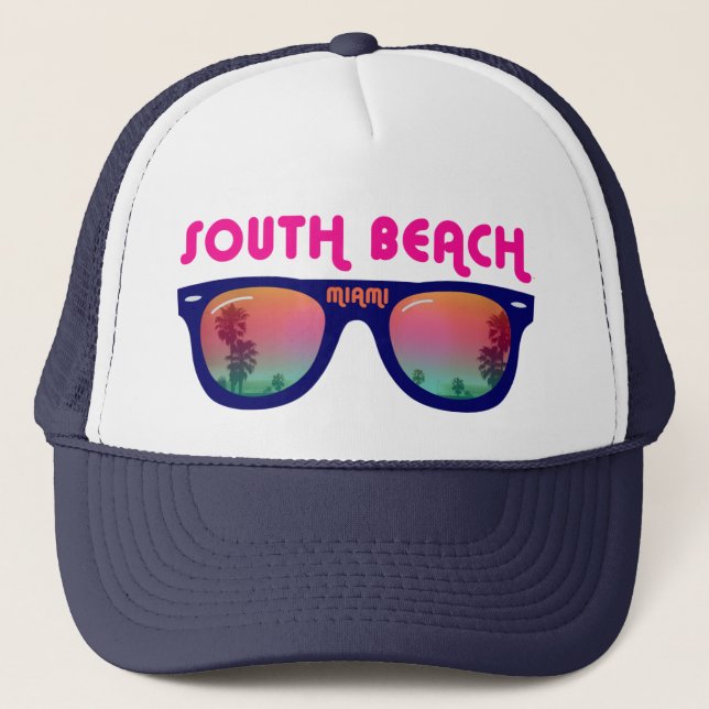 Boné Praia sul Miami (Frente)