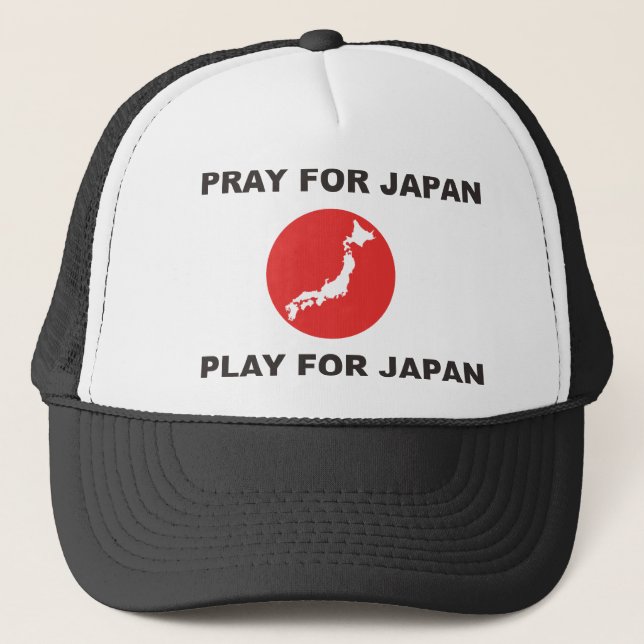 BONÉ PRAY PARA JAPÃO, JOGO PARA JAPÃO (Frente)