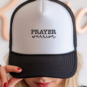 Boné Prayer Warrior Faith Trucker Hat