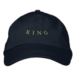 Boné Premium King Print Navy Confortável para Uso Diári