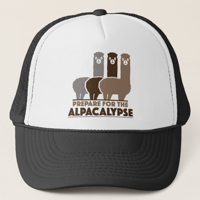 Boné Prepare-Se Para O Alpacalipse (Frente)
