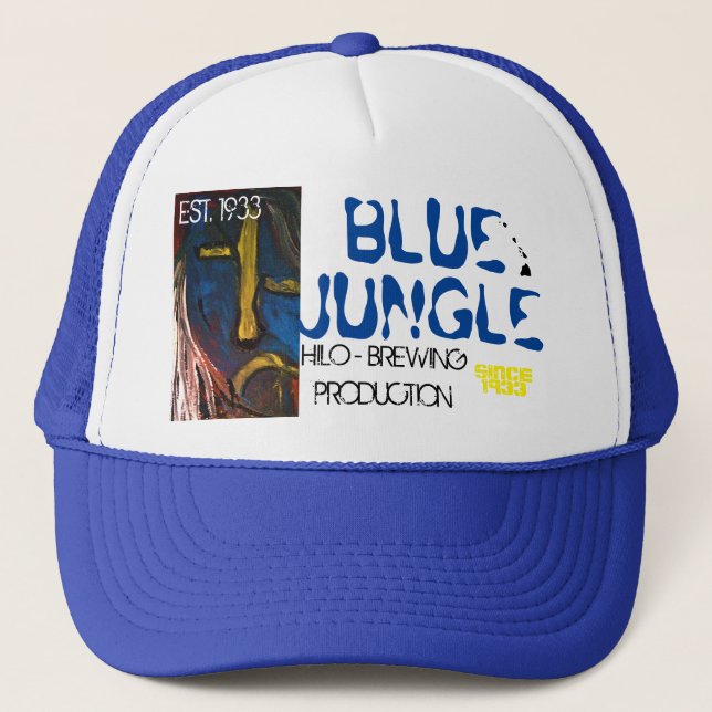 BONÉ PREPARO DA SELVA AZUL (Frente)