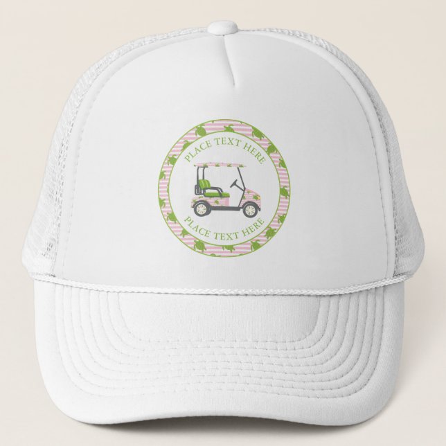 Boné Preppy Turtles Golf Cart (Frente)