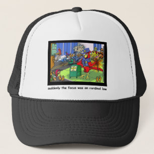 Boné Presente de Cartoon do Cardeal Lei Engraçado e Col
